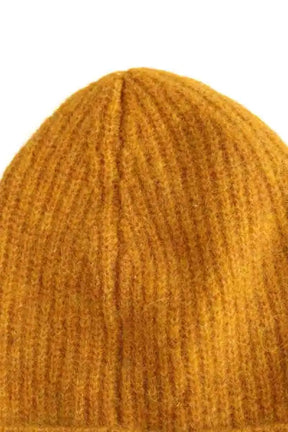 Bonnet Sézane Jaune en Laine