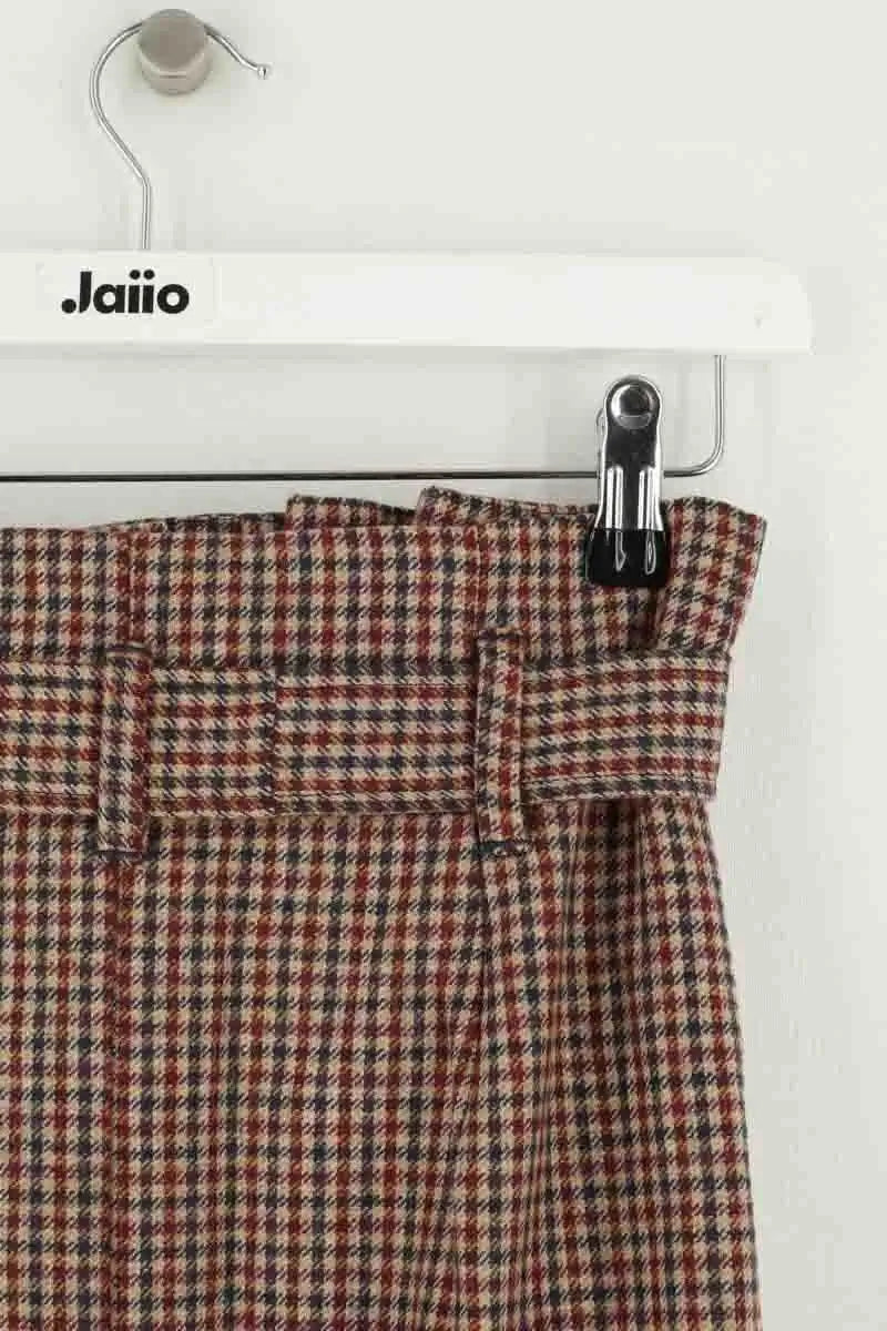 Jupe Sézane Bordeaux en Laine