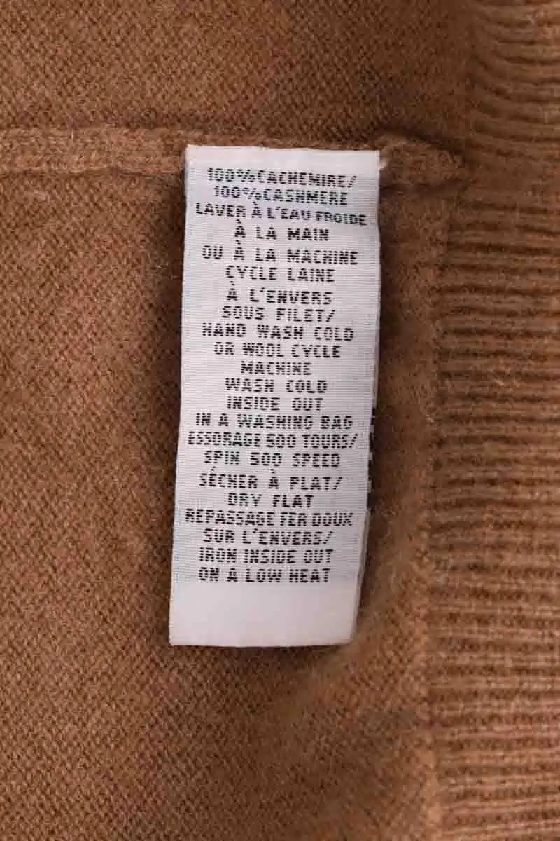 Pull Eric Bompard Camel en Cachemire