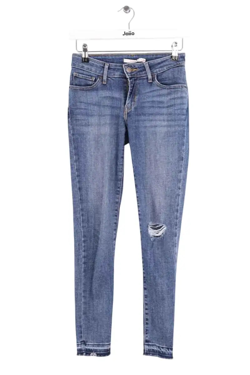 Jean slim Levi's Bleu en Coton, taille XXS - Seconde Main