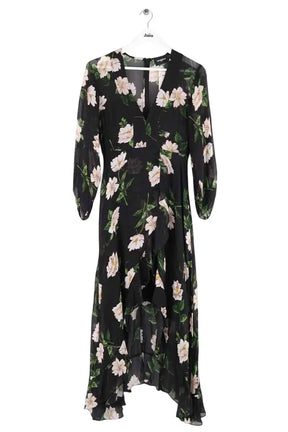 Robe The Kooples Noir en Soie, taille S - Seconde Main