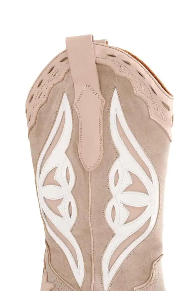 Boots Toral Beige en Daim