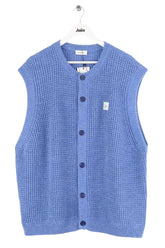 Gilet American Vintage Bleu en Synthétique, taille XL - Seconde Main