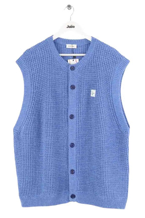 Gilet American Vintage Bleu en Synthétique, taille XL - Seconde Main