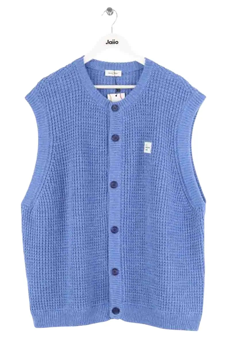 Gilet American Vintage Bleu en Synthétique, taille XL - Seconde Main