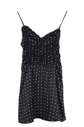 Robe Maje Noir en Synthétique, taille L - Seconde Main
