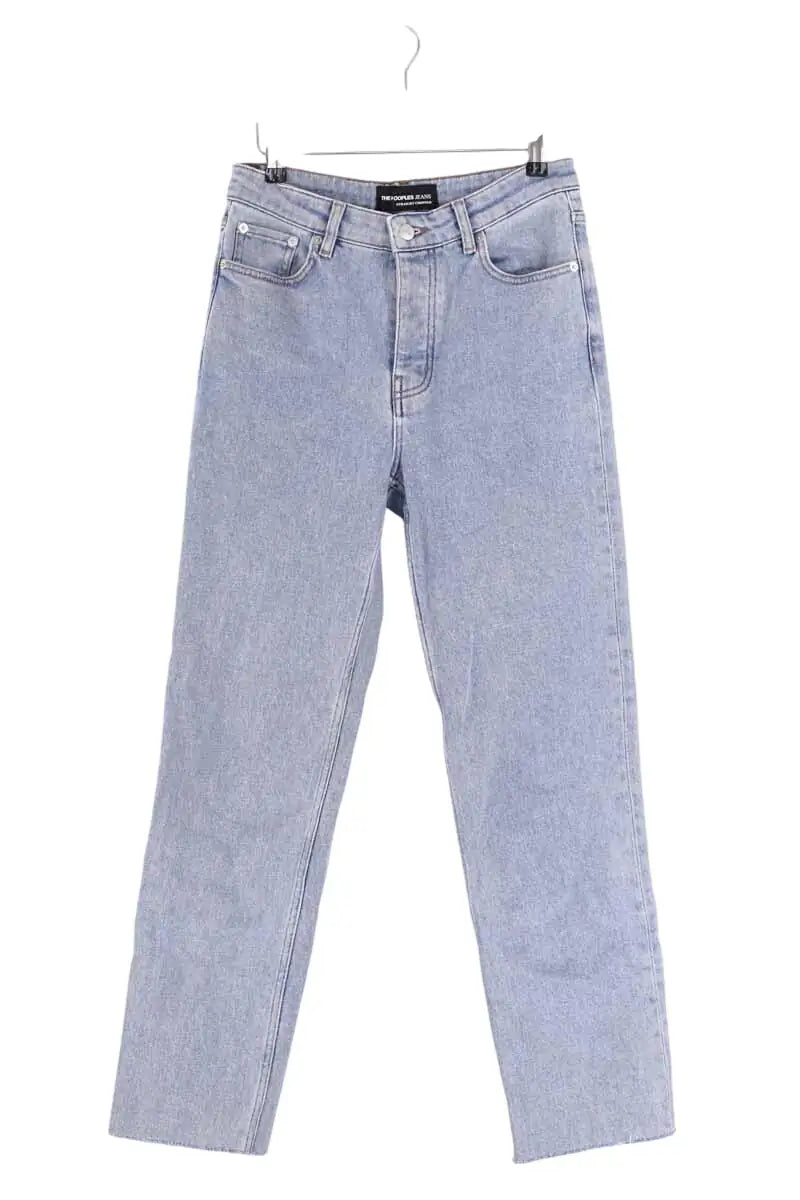Jean droit The Kooples Bleu en Coton, taille M - Seconde Main