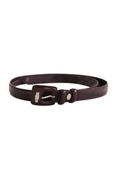 Ceinture en cuir Longchamp Bordeaux en Cuir, taille L - Seconde Main
