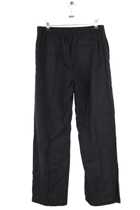 Pantalon droit Samsoe Samsoe Noir en Synthétique