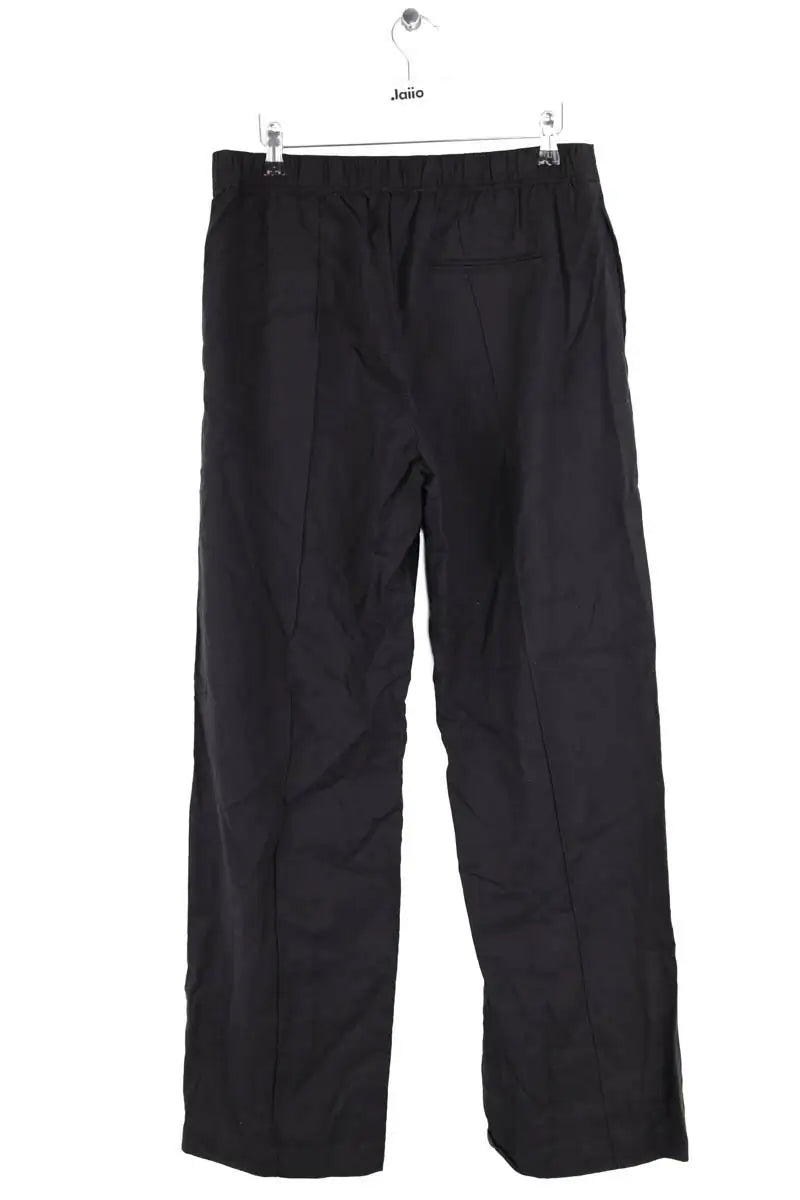 Pantalon droit Samsoe Samsoe Noir en Synthétique