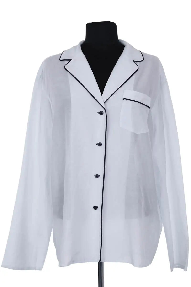 Chemise Toteme Bleu en Coton, taille XS - Seconde Main