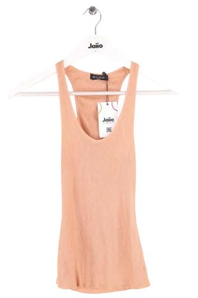 Top sans manche Etro Beige en Synthétique, taille S - Seconde Main