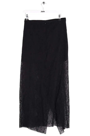 Jupe The Kooples Noir en Laine