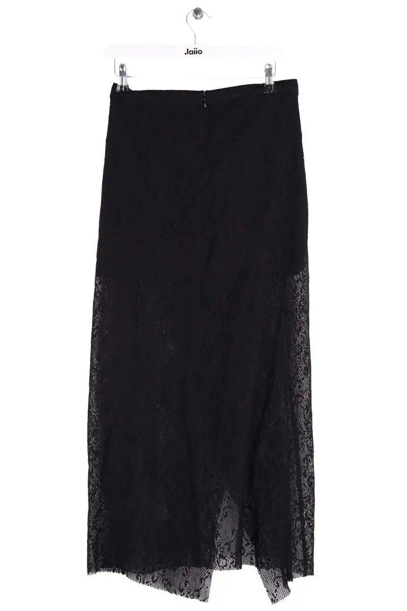 Jupe The Kooples Noir en Laine
