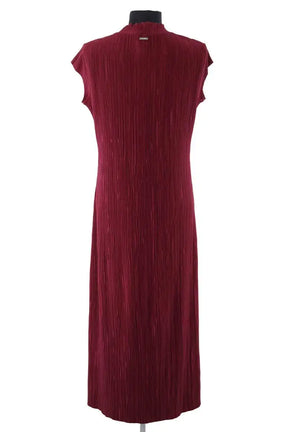 Robe Calvin Klein Bordeaux en Synthétique