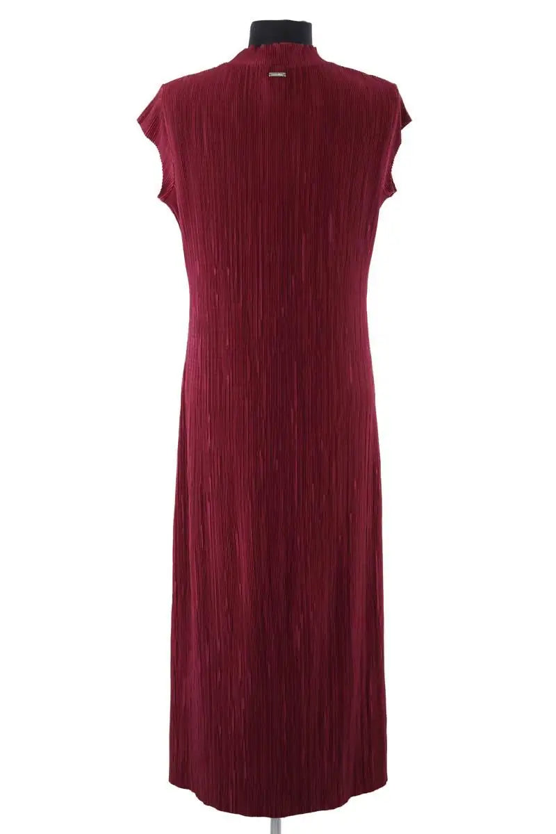 Robe Calvin Klein Bordeaux en Synthétique
