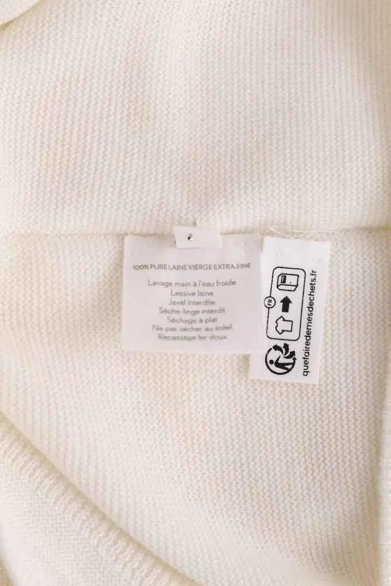T-shirt Molli Beige en Laine