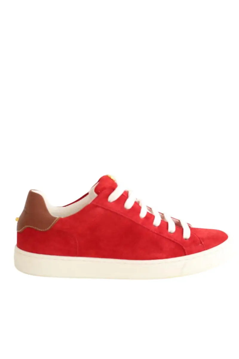 Baskets Longchamp  Rouge
