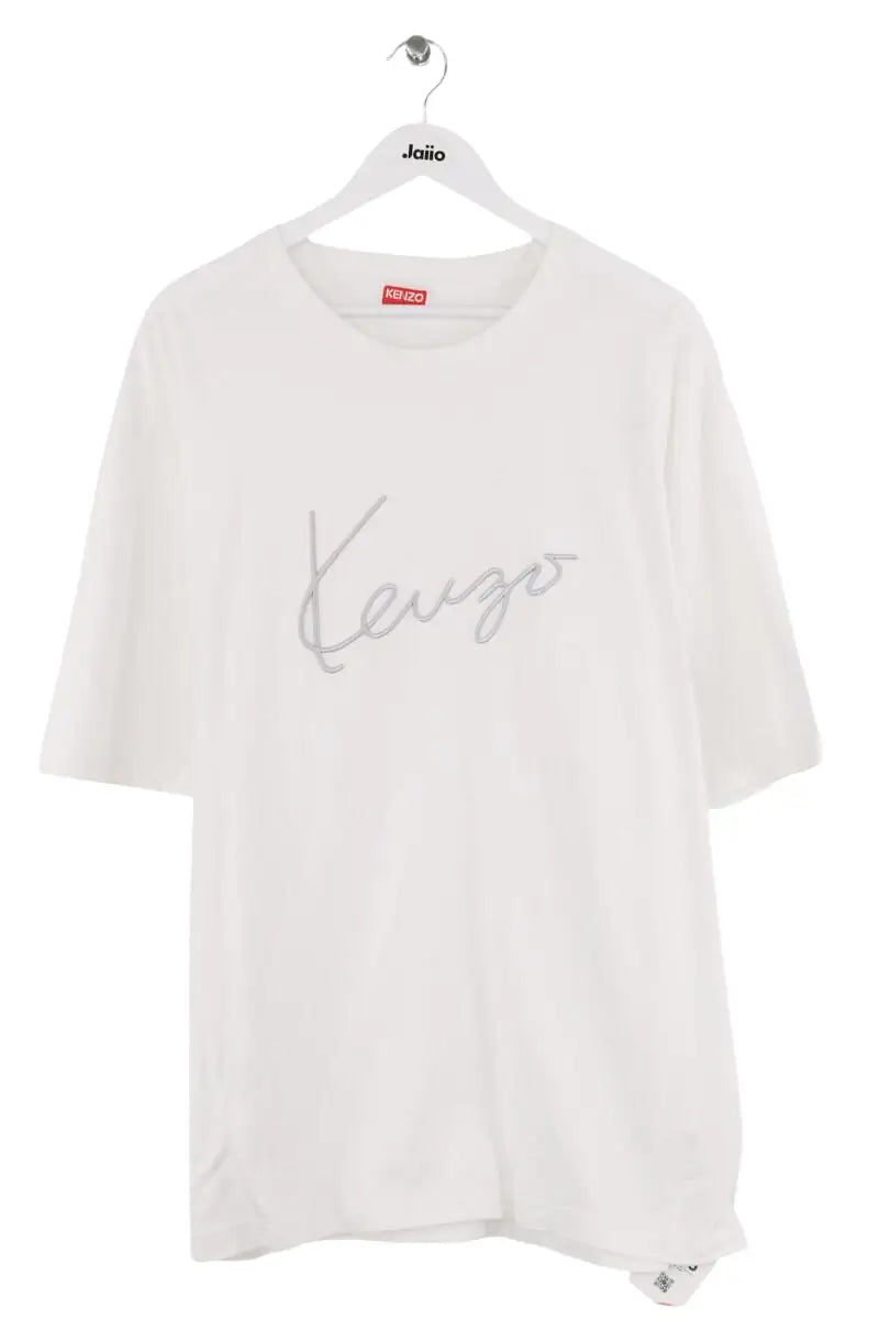 T-shirt Kenzo Blanc en Coton, taille XXXL - Seconde Main