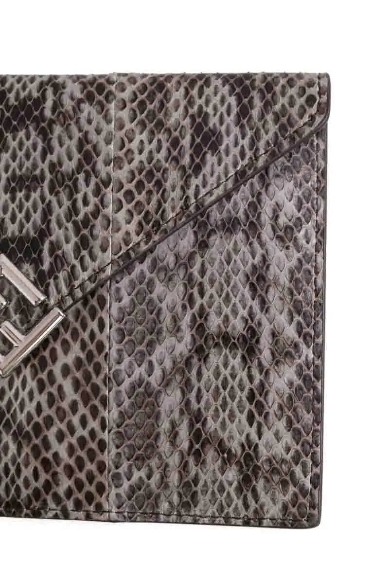 Pochette Fendi Noir en Cuir