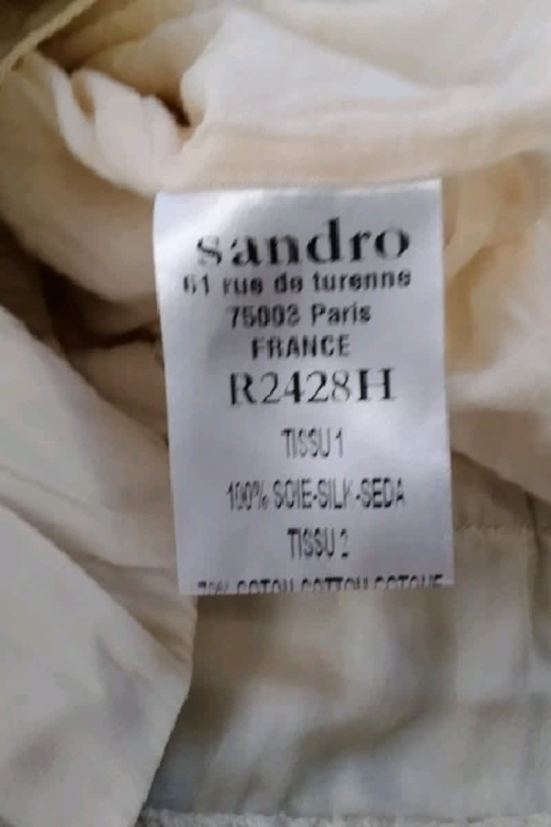 Robe Sandro  Beige