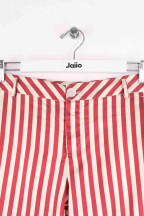 Pantalon droit Chloé Stora Rouge en Synthétique