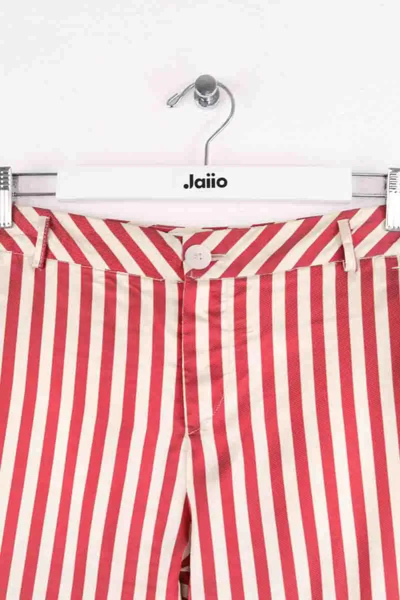 Pantalon droit Chloé Stora Rouge en Synthétique