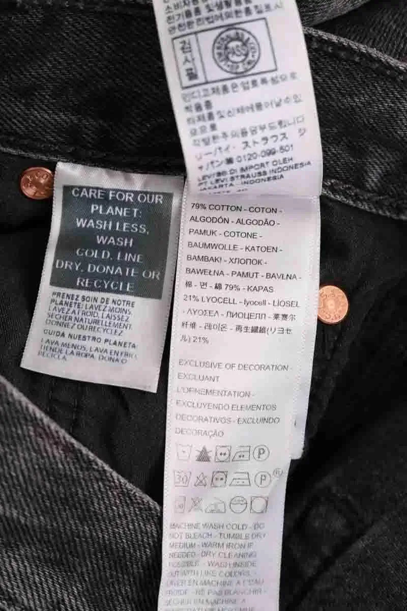 Jupe Levi's Anthracite en Coton