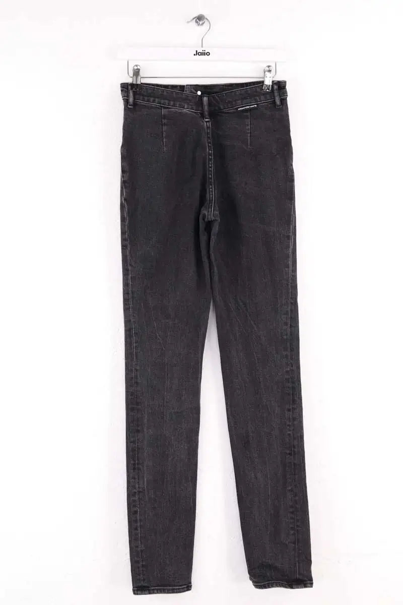 Jean slim Alexander Wang Noir en Coton