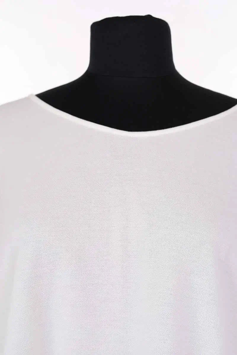 Blouse Fabiana Filippi Beige en Coton