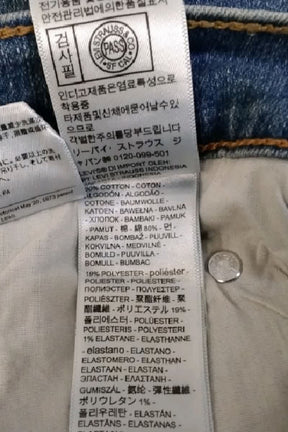 Jean slim Levi's  Bleu