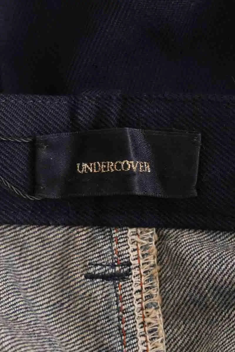 Pantalon droit Undercover Bleu en Coton