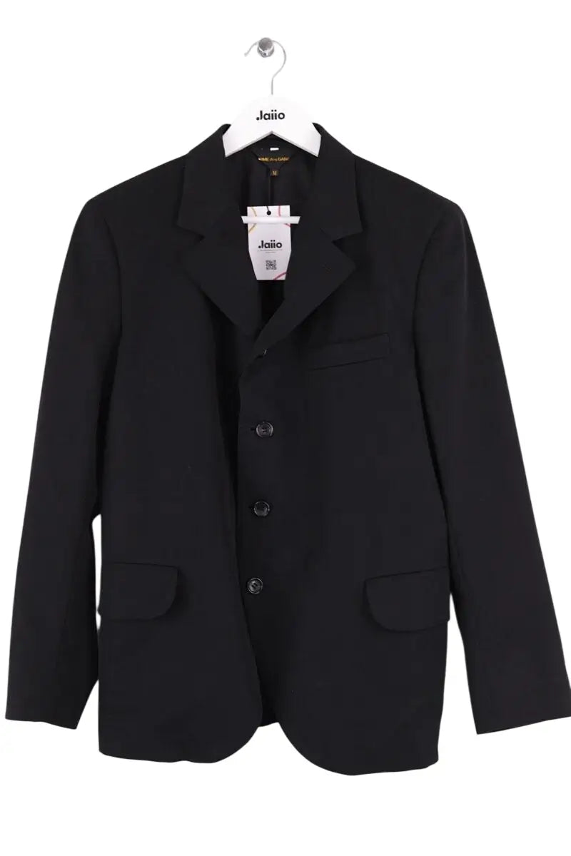 Blazer Comme Des Garçons Noir en Laine, taille M - Seconde Main