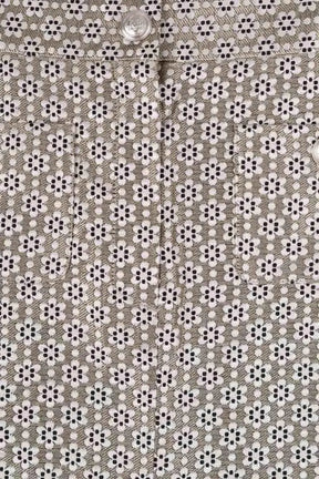 Mini short Maje Argent en Synthétique