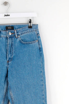 Jean droit APC  Bleu
