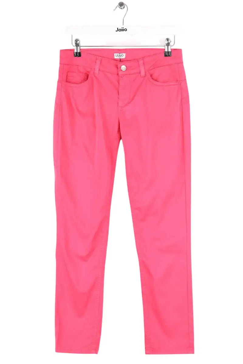 Pantalon droit Liu Jo Rose en Coton, taille S - Seconde Main