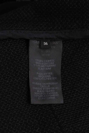 Pantalon Isabel Marant Noir en Synthétique