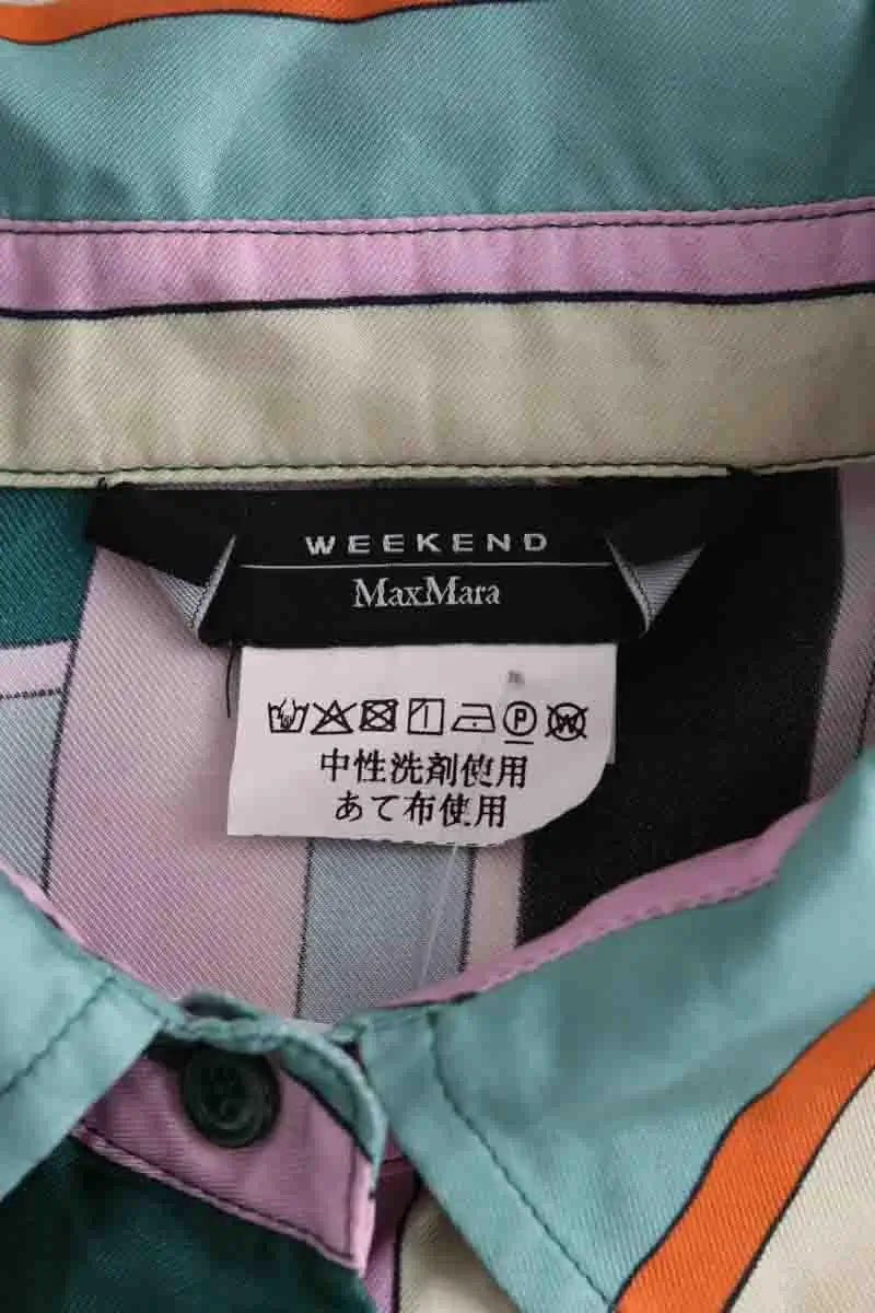 Chemise Max Mara Multicolore en Synthétique