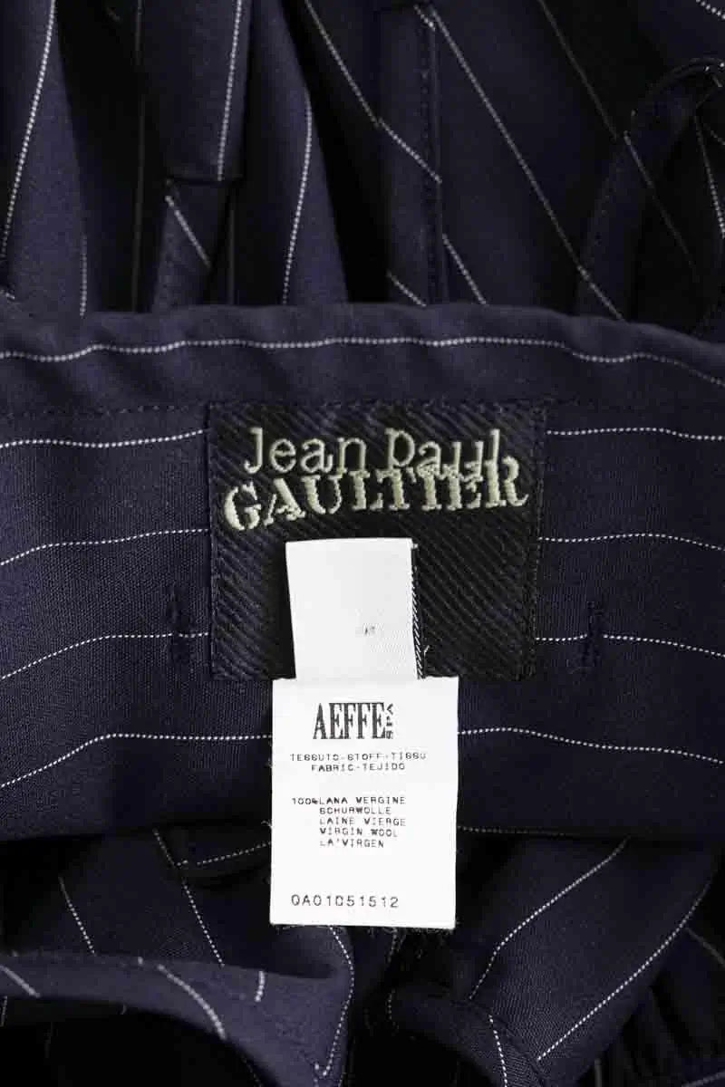 Pantalon Jean Paul Gaultier Bleu en Laine