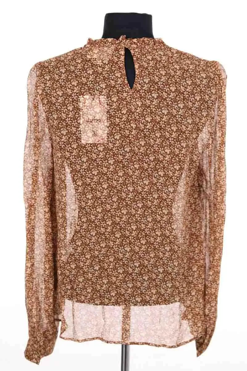 Blouse Sézane Marron en Viscose