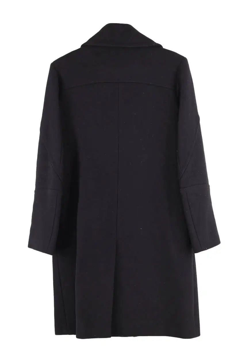 Manteau Kenzo Noir en Laine
