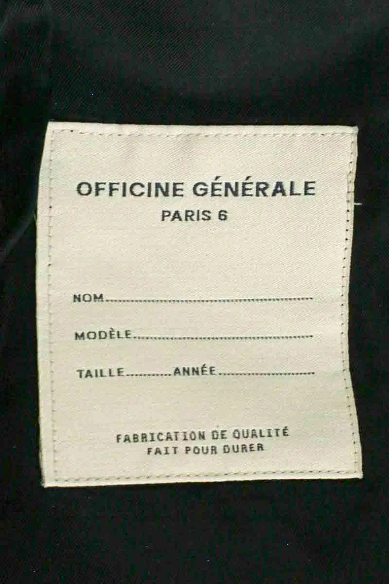 Veste Officine Générale Marine en Laine