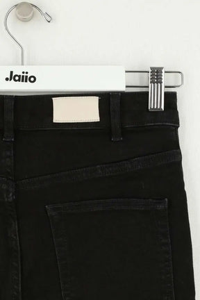 Jean droit Maje Noir en Coton