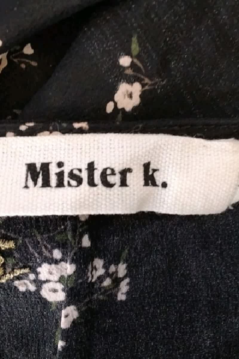 Robe Mister K  Noir