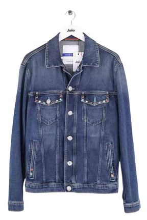 Veste Jacob Cohën Bleu en Coton, taille XXL - Seconde Main