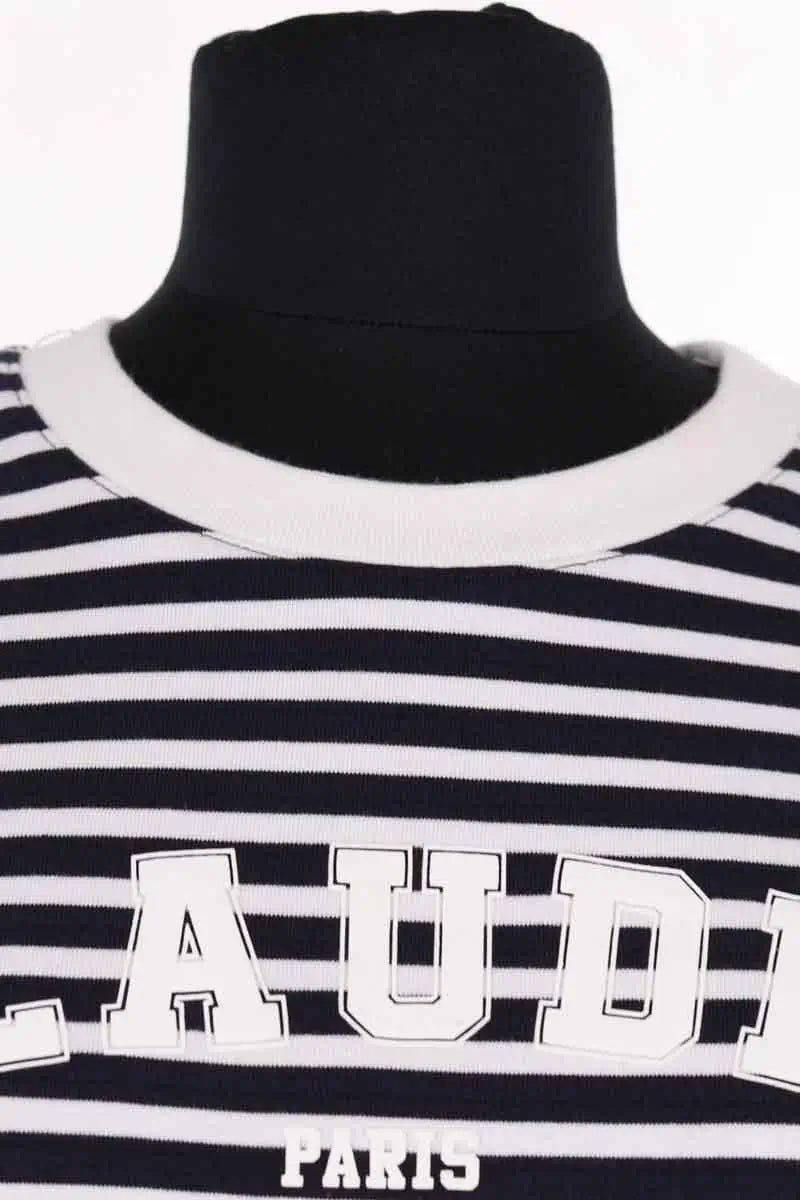 T-shirt Claudie Pierlot Bleu en Coton