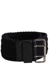 Ceinture en tissu Prada Noir en Coton, taille S - Seconde Main