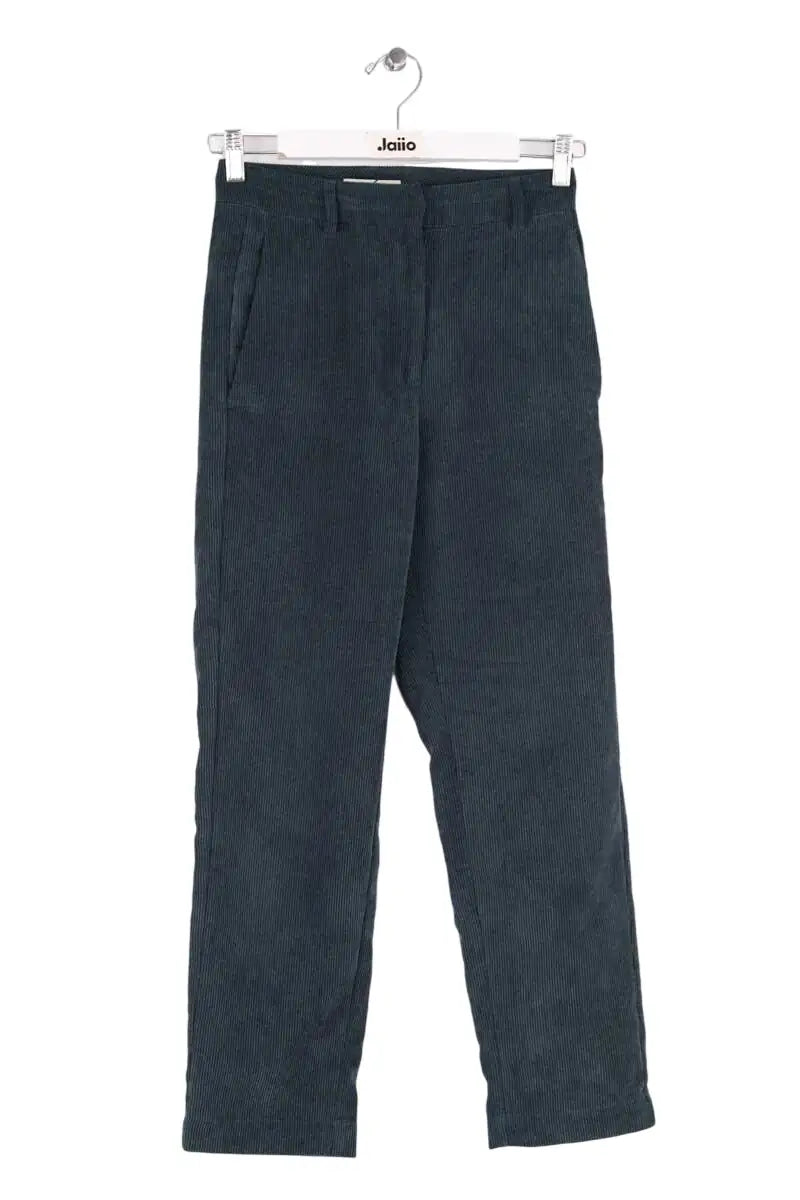 Pantalon droit Sessun Vert en Coton, taille XS - Seconde Main