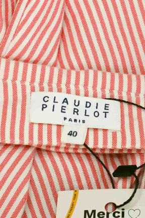 Robe Claudie Pierlot Rouge en Coton