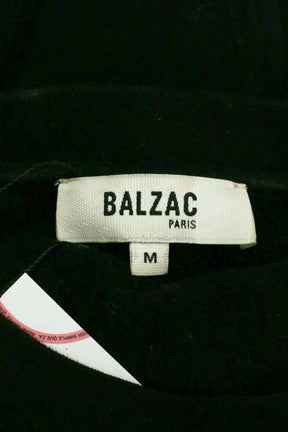 Robe Balzac Noir en Coton